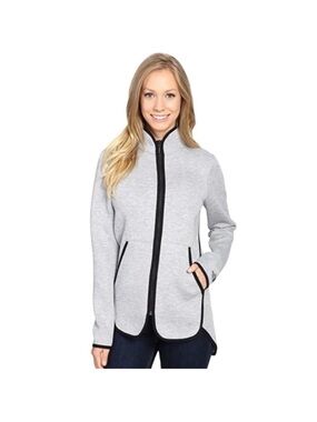 North Face Neo 3D thermal grey full zip jacket